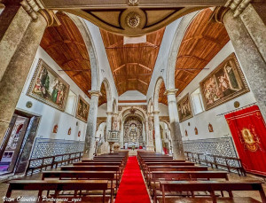 igreja do santissimo milagre   santarem   portugal  