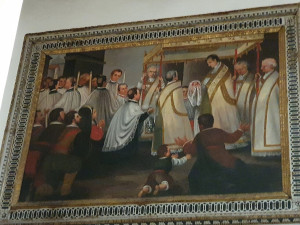 paintings in igreja de santo estevao
