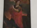 pintura  igreja de santo estevao  santo milagre   santarem